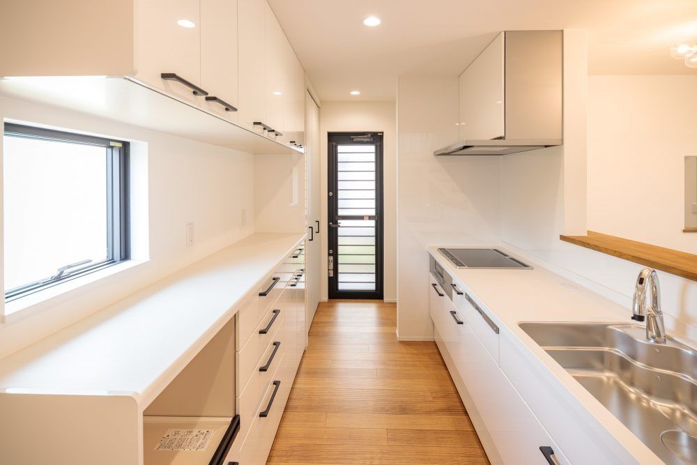 ワークスペースがあるお家_キッチン