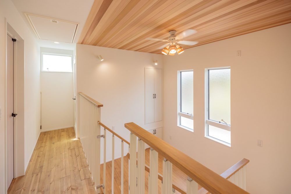 ワークスペースがあるお家_2階