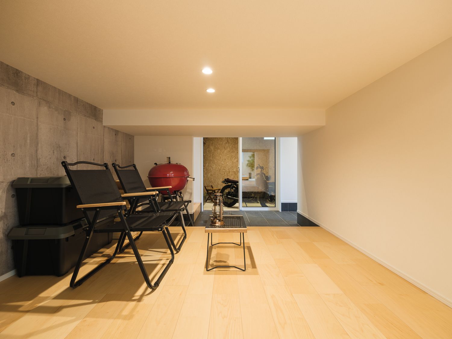 小屋裏