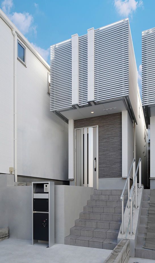 土地探しからサポート。省エネの都市型モダン住宅