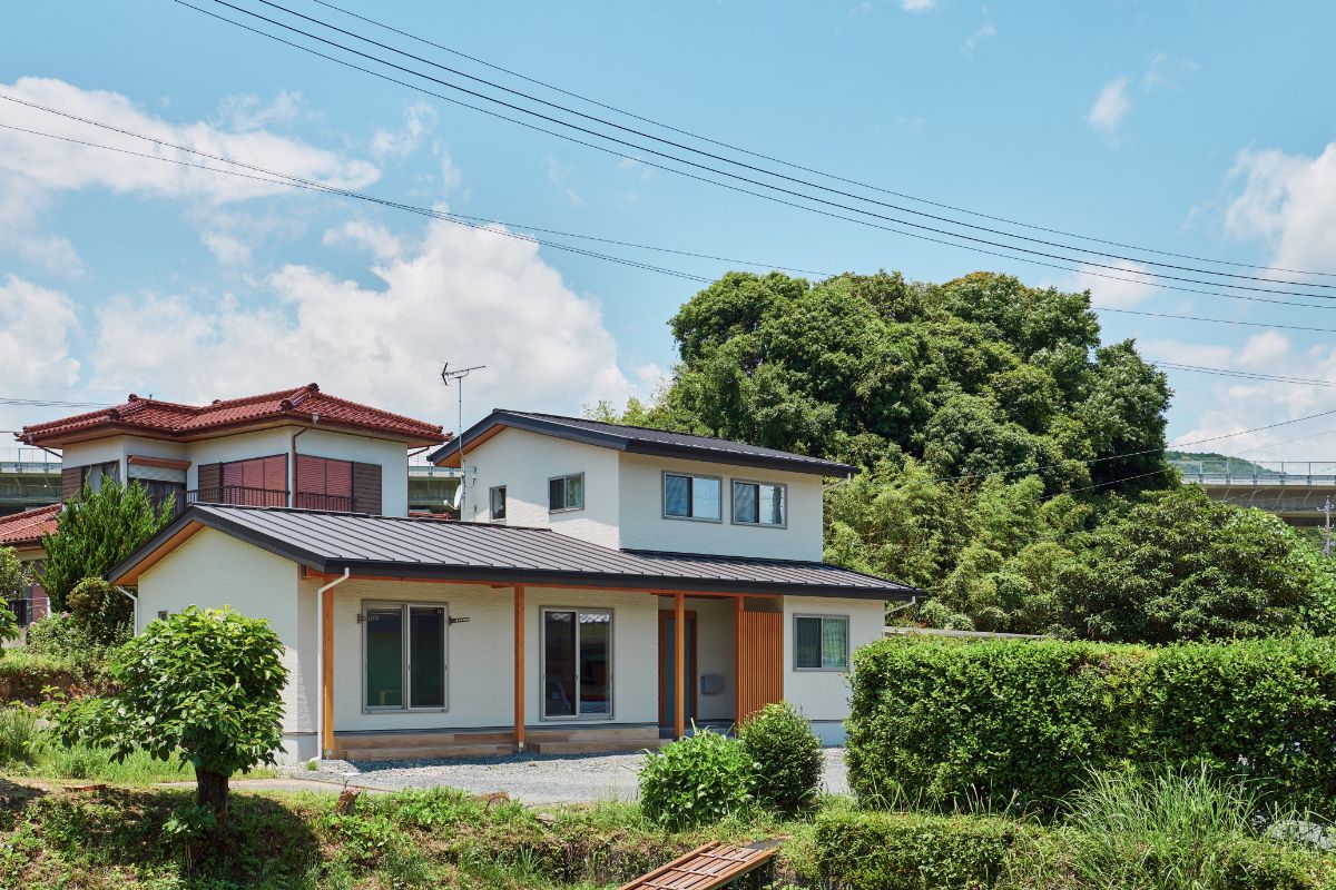 緑豊かな自然に囲まれた笑顔溢れる和テイスト住宅