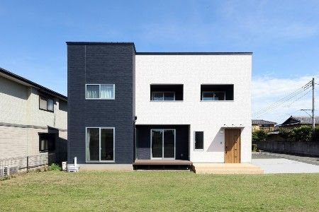 モダンテイストでスタイリッシュな家
