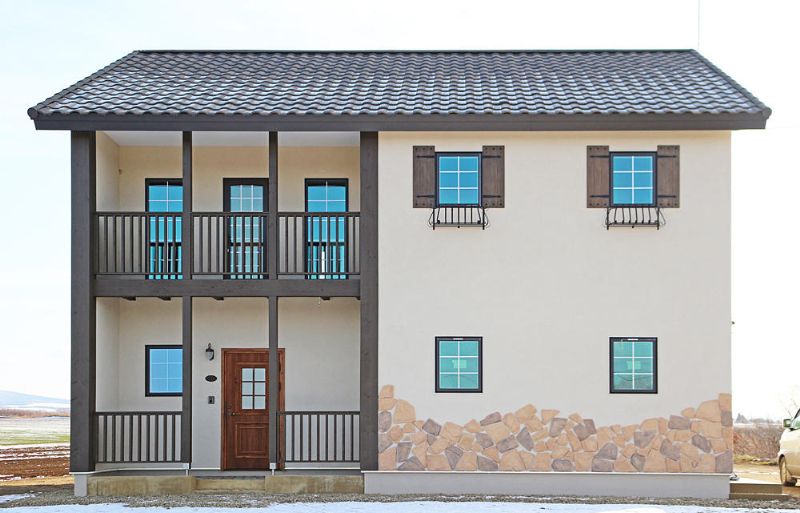 住宅展示場に飾ってあった絵画