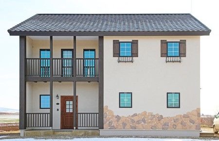 大自然の中のこだわりのいえ