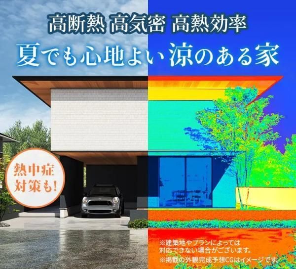 将来を見据えた住宅基準をご提供
の画像