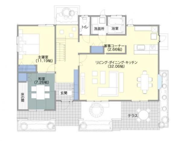 平面図1階の画像