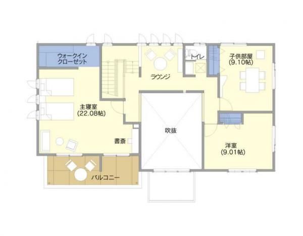 平面図2階の画像