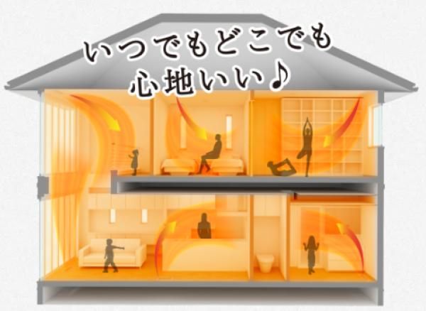 暮らしの快適を、空気からの画像