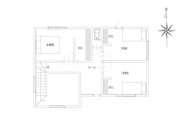 富士市宮島モデルハウス_2Fの画像