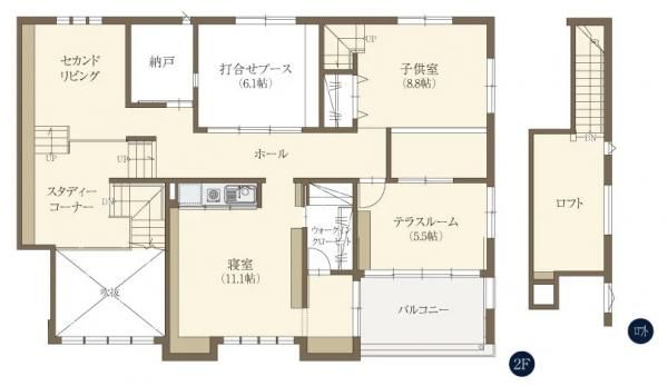 2F・ロフトの画像