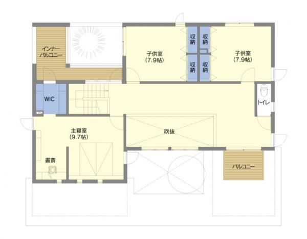 郡山店モデルハウス_2Fの画像