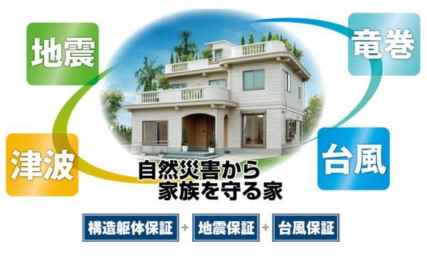 構造躯体最長100年保証の画像