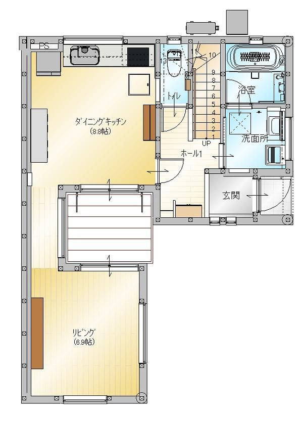 街なかモデルハウス_1Fの画像