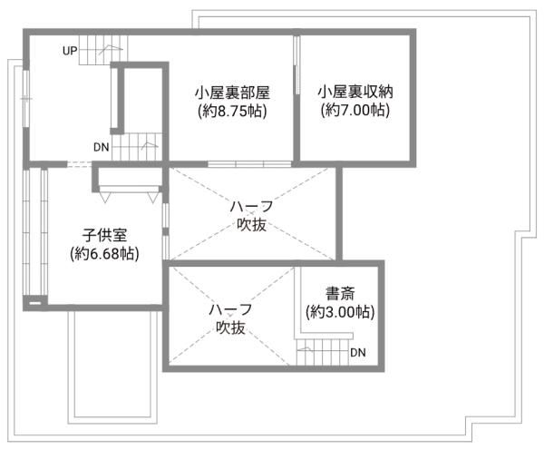 小屋裏の画像