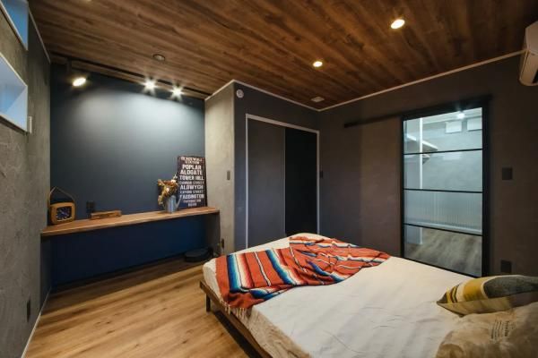 OPEN GARAGE HOUSE_寝室の画像