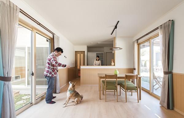 室内でのペット飼いも気にならない！の画像
