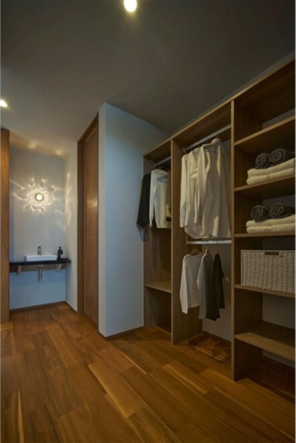 ウォークインクローゼットの画像