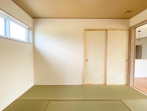 主寝室を和室とし、静かにくつろげる空間に仕上げましたの画像