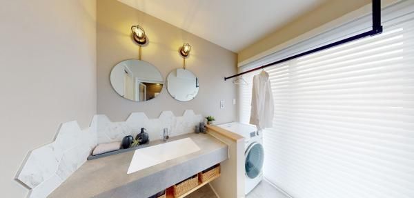 洗面脱衣室の画像