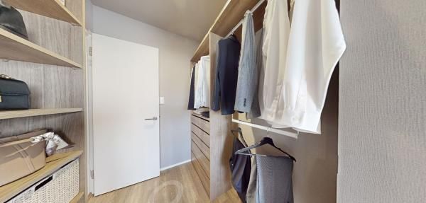 ウォークインクローゼットの画像