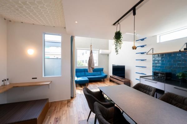 開放感を感じられる二階リビングの画像