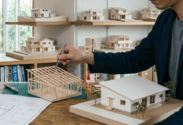 一棟一棟を大切に、丁寧な設計を行っていますの画像