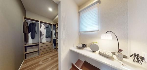 パウダールーム+ウォークインクローゼットの画像