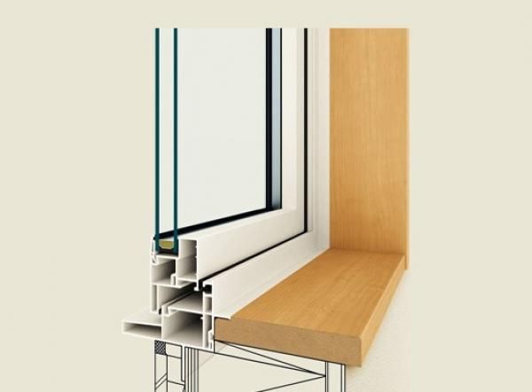 Low-E複層ガラス樹脂サッシの画像