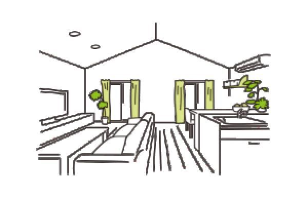 自然素材の画像