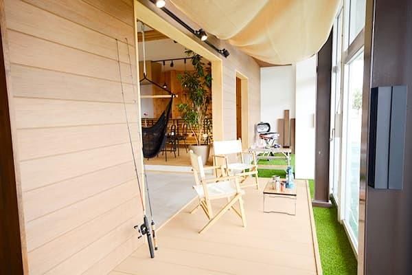 家を楽しむインアウトドア「青空リビング」の画像