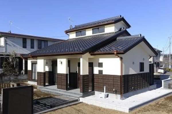 和風平屋の家