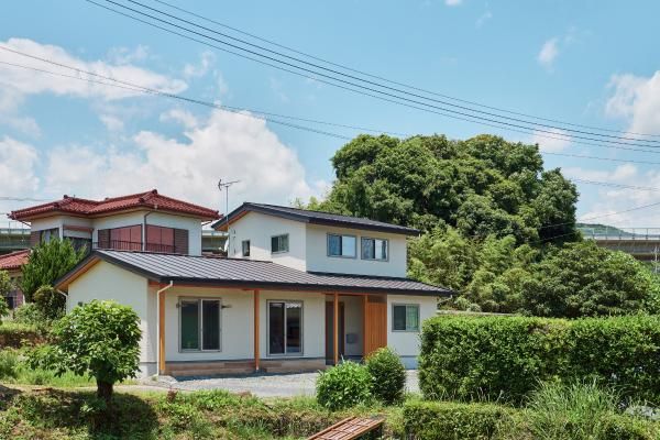 緑豊かな自然に囲まれた笑顔溢れる和テイスト住宅