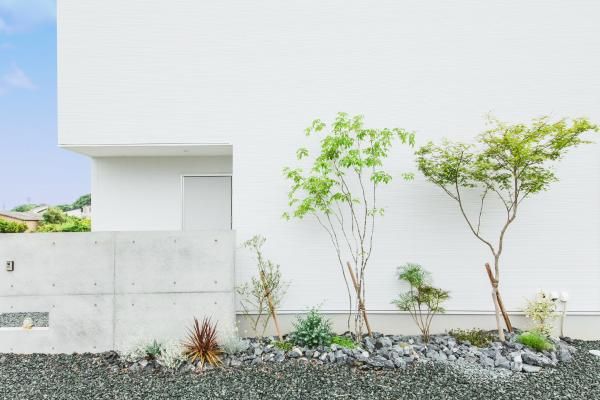 ホワイトを基調としたシンプルで飽きの来ない住宅