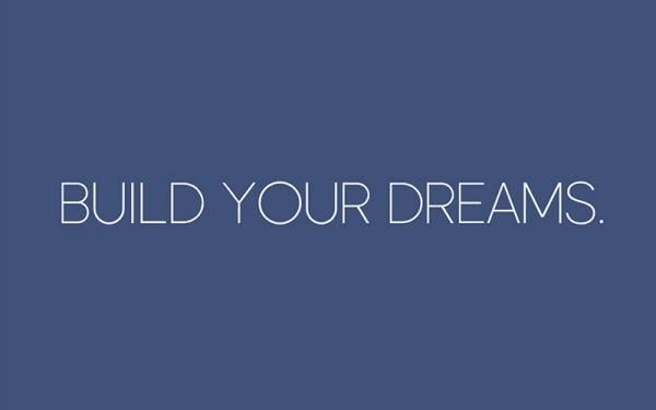 BUILD YOUR DREAMS.の画像