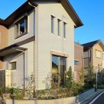 住宅街の様子