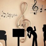 音楽を楽しむ人たち
