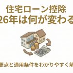 2026年の住宅ローン控除は何が変わる？変更点と適用条件をわかりやすく解説