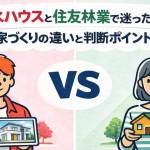 積水ハウスと住友林業で迷ったら？家づくりの違いと判断ポイント