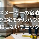 ハウスメーカーの宿泊体験｜注文住宅モデルハウスで後悔しないチェック術