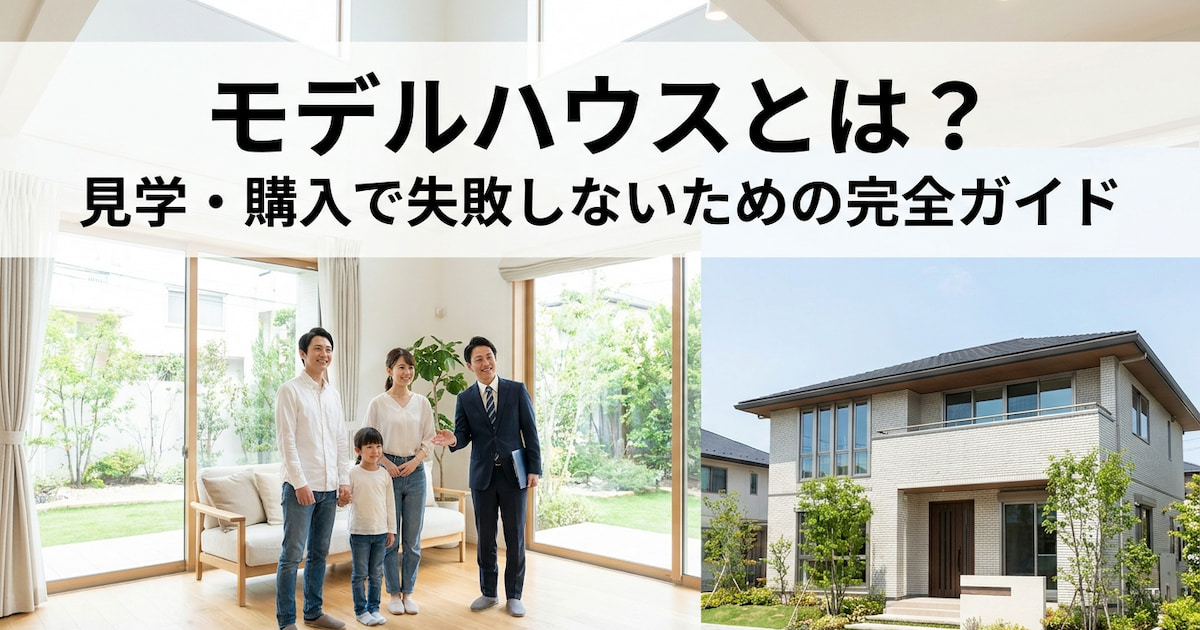 モデルハウスとは?見学・購入で失敗しないための完全ガイド