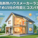 高気密・高断熱ハウスメーカーランキング！おすすめ15社の性能とコスパを比較