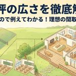 【60坪の広さを徹底解説】身近なもので例えてわかる！理想の間取りも紹介